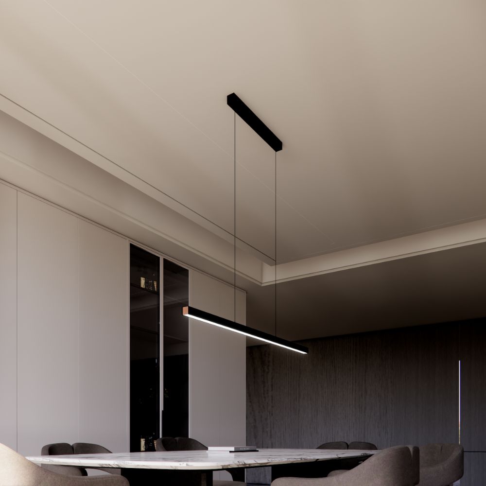 Suspension Jade Noir