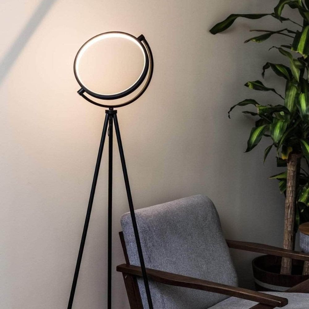 Lampadaire Croissant de Lune