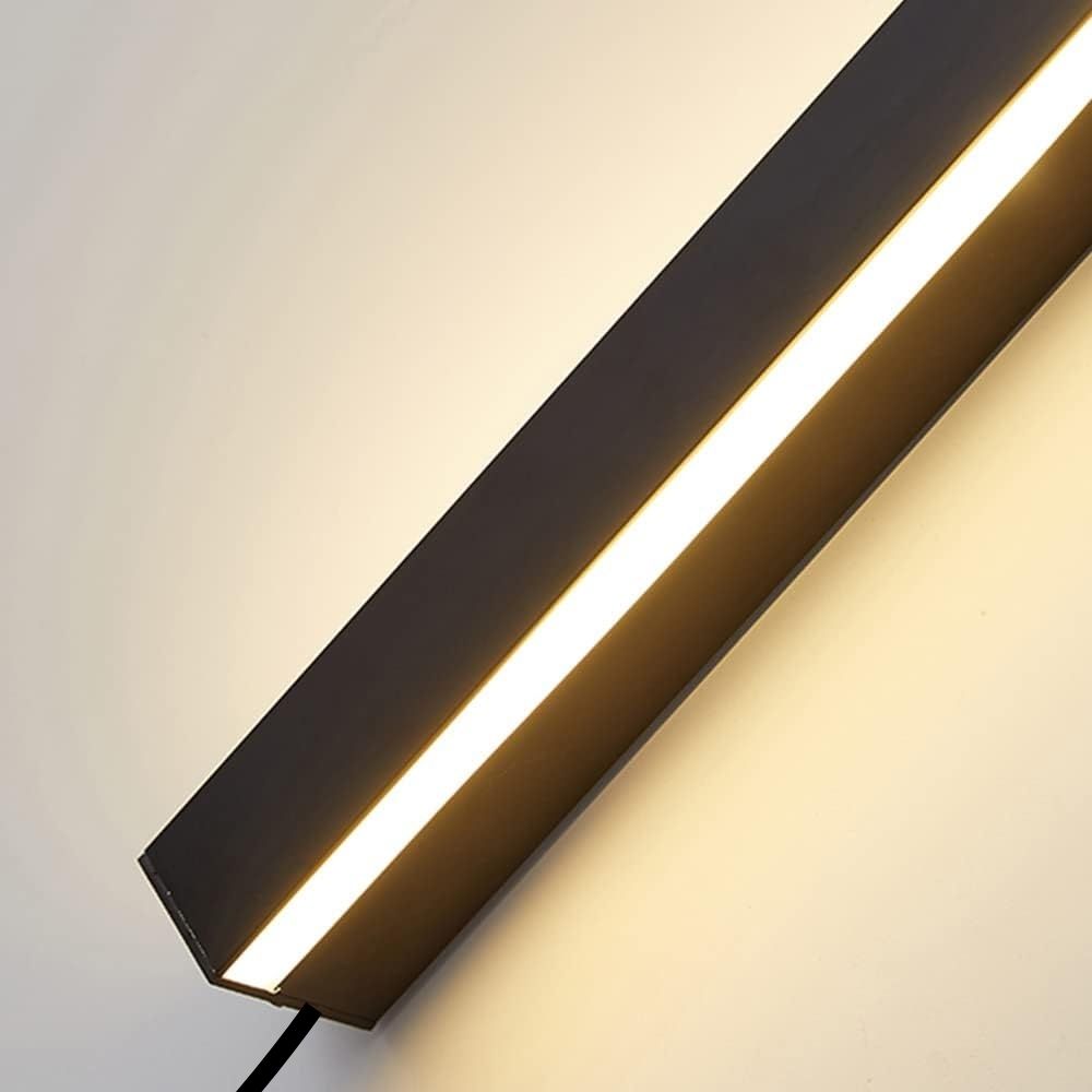 Applique murale Anky 90 cm dimmable noir