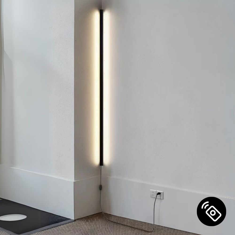 Applique murale Anky 90 cm dimmable noir