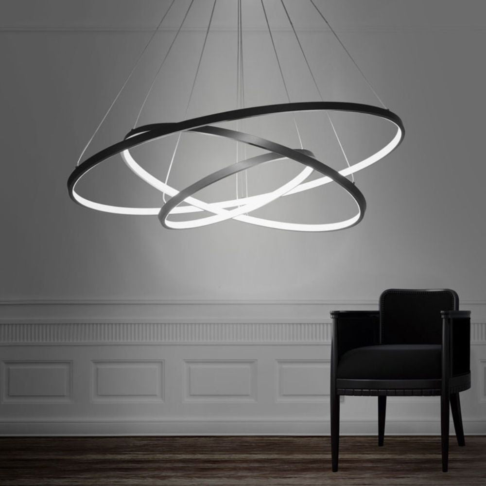 Lustre d'Intérieur Waves Intensité Variable