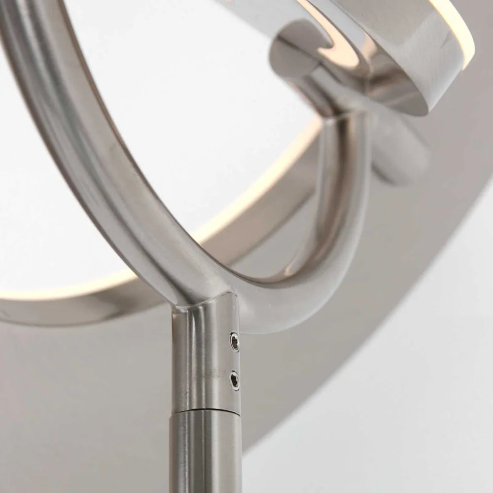 Lampadaire acier avec bras réglable - Soleil