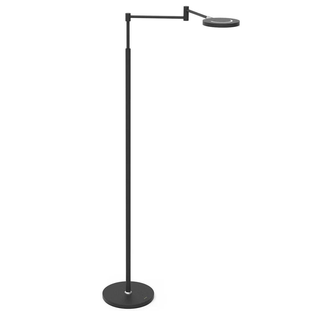 Lampadaire noir rechargeable - Soleil