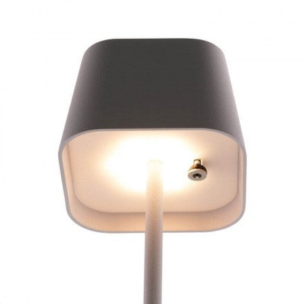 Lampe de table LED sans fil rechargeable Malta - blanche - intérieur & extérieur