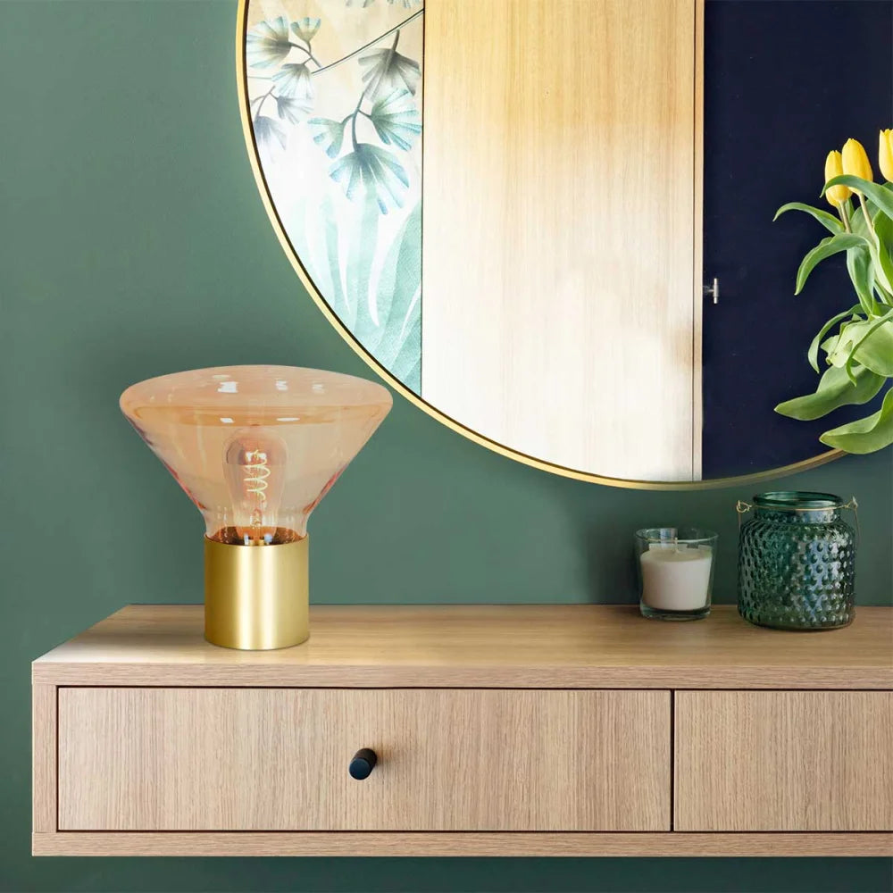 Lampe de table laiton - Ambiance
