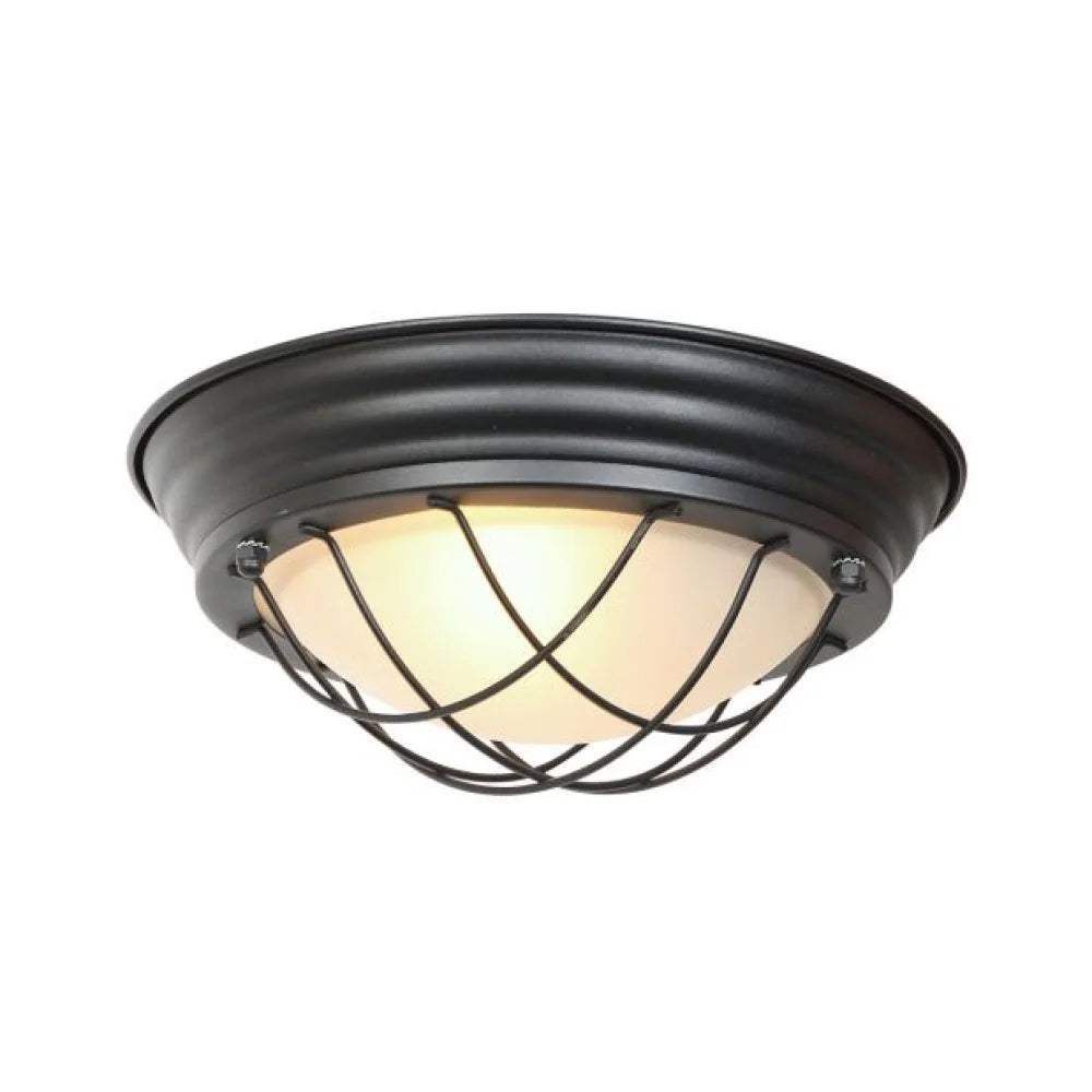 Lampe plafonnier noire - Lisanne