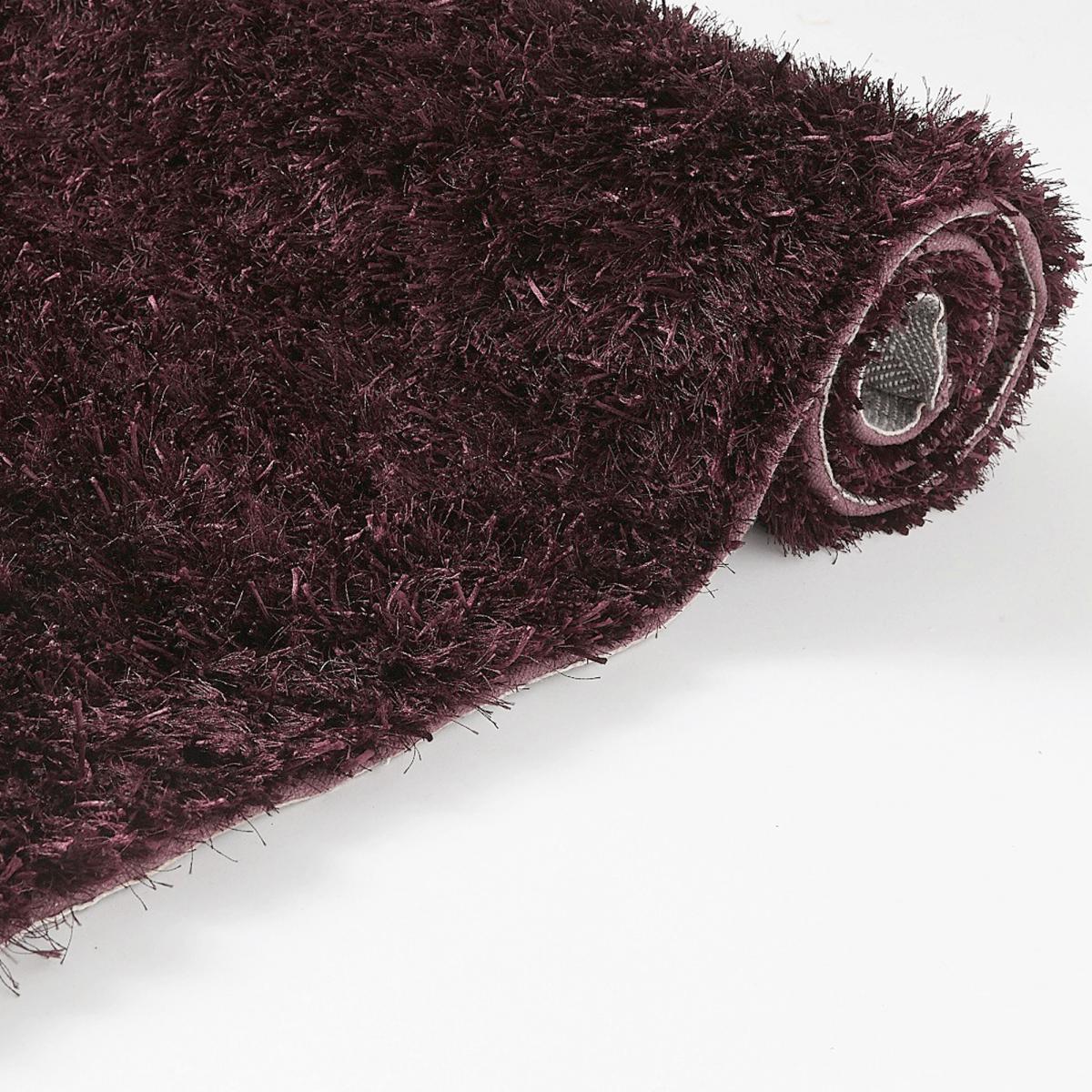 Tapis fait main Shaggy longues mèches Hago