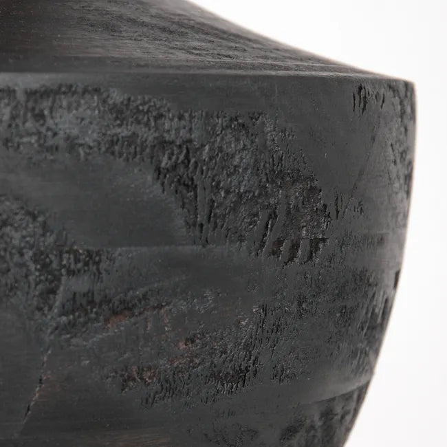 Lampe de table noire - diamètre 35 cm - Lyons