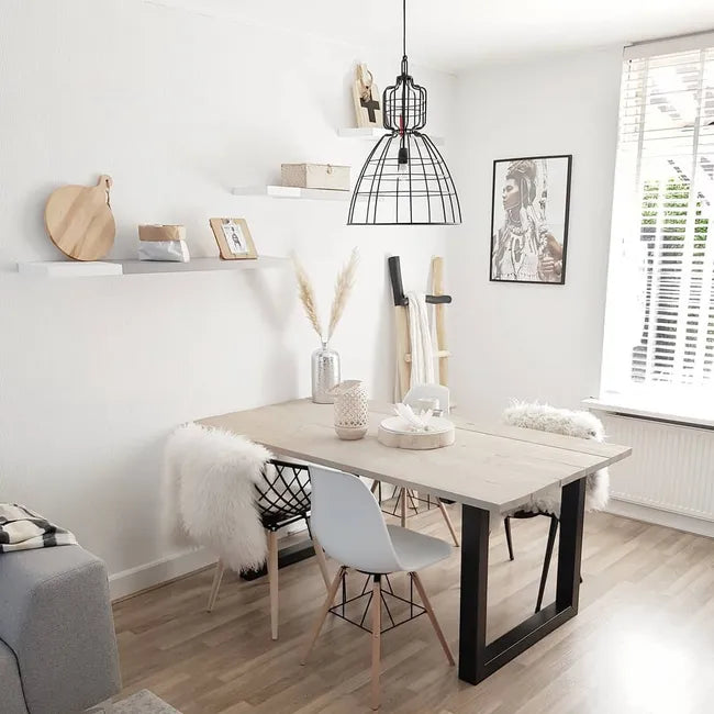 Lampe suspension style industriel noire - Mark III