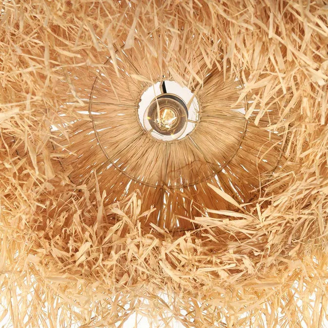 Lampe suspension naturelle - Grass