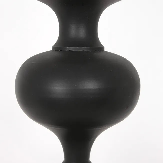 Lampe de table noire - diamètre 16 cm - Lyons
