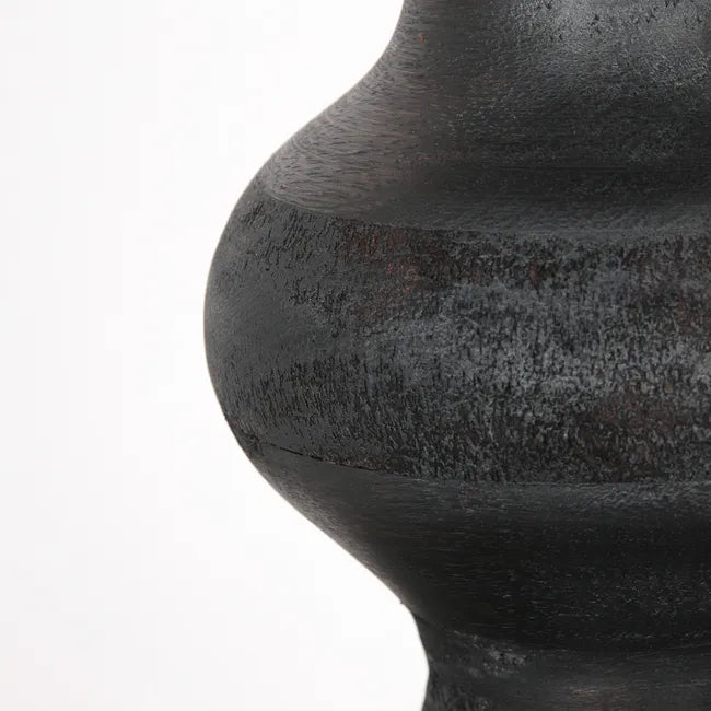 Lampe de table noire - diamètre 35 cm - Lyons