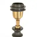 Lampe de table bois noir - Geripu