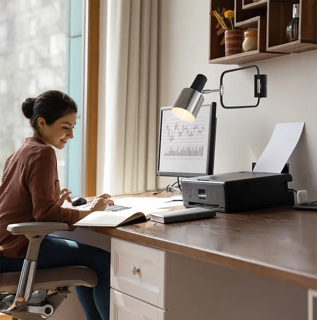 Lampe murale noire & métal - Fjorgard