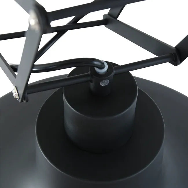 Lampe suspension à ciseaux noire - Flex