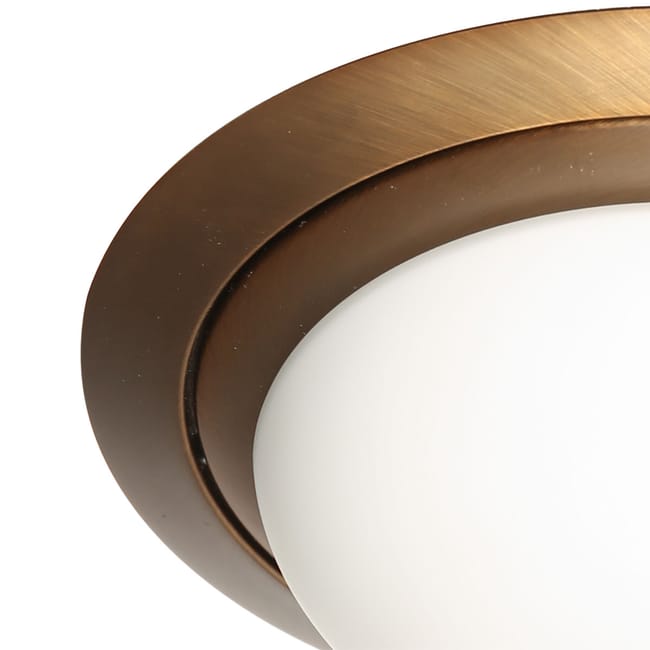 Lampe plafonnier bronze - Ikaro