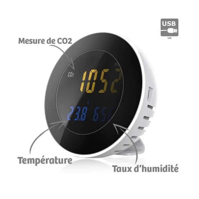 Mesureur de qualité de l'air intérieur Quaelis 10