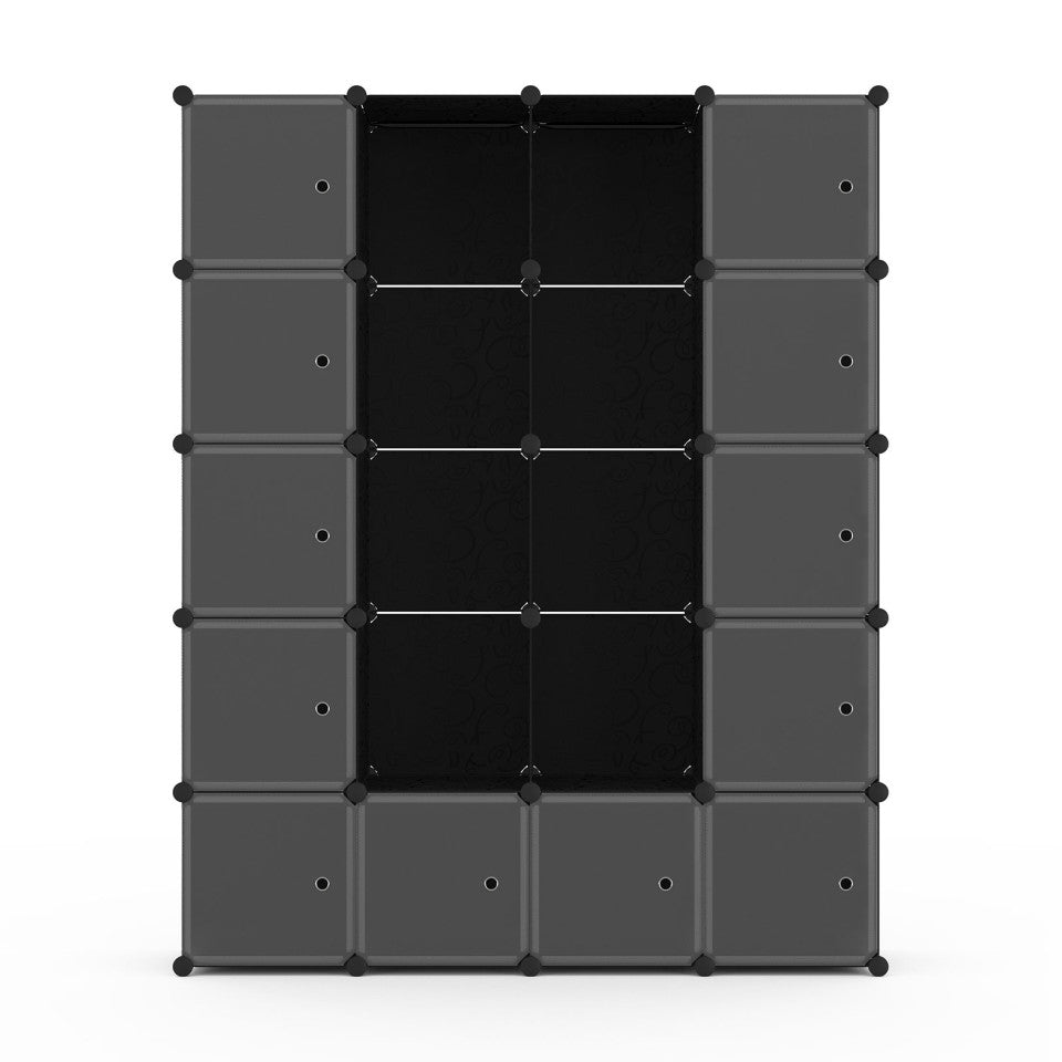 Armoire de rangement multifonction 12 cubes