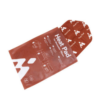Lot de 2 coussins chauffants PAD (insert thermique à usage unique) + 6 inserts - Velours marron