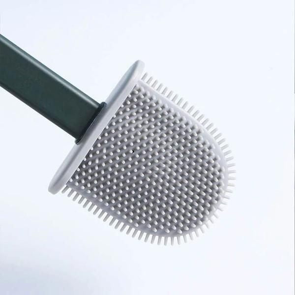 Brosse WC Flexible en Silicone, ultra hygiénique