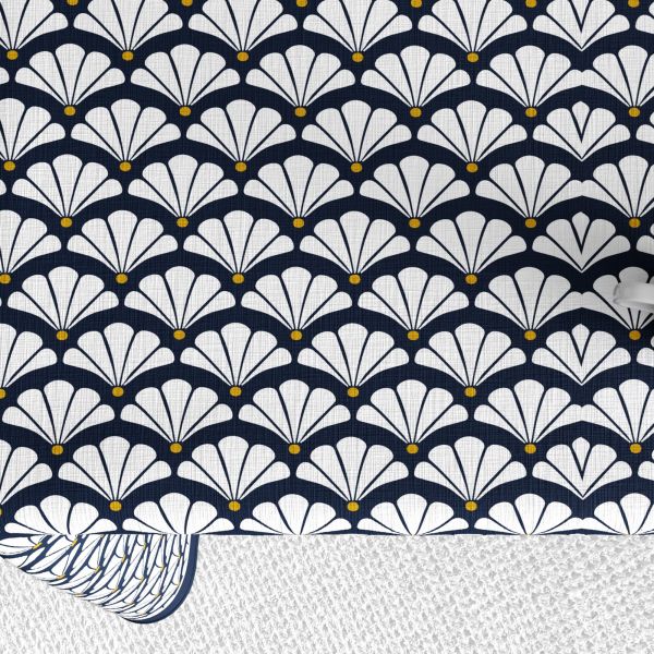 Nappe rectangulaire anti tache 140x250 cm Coton Eventa