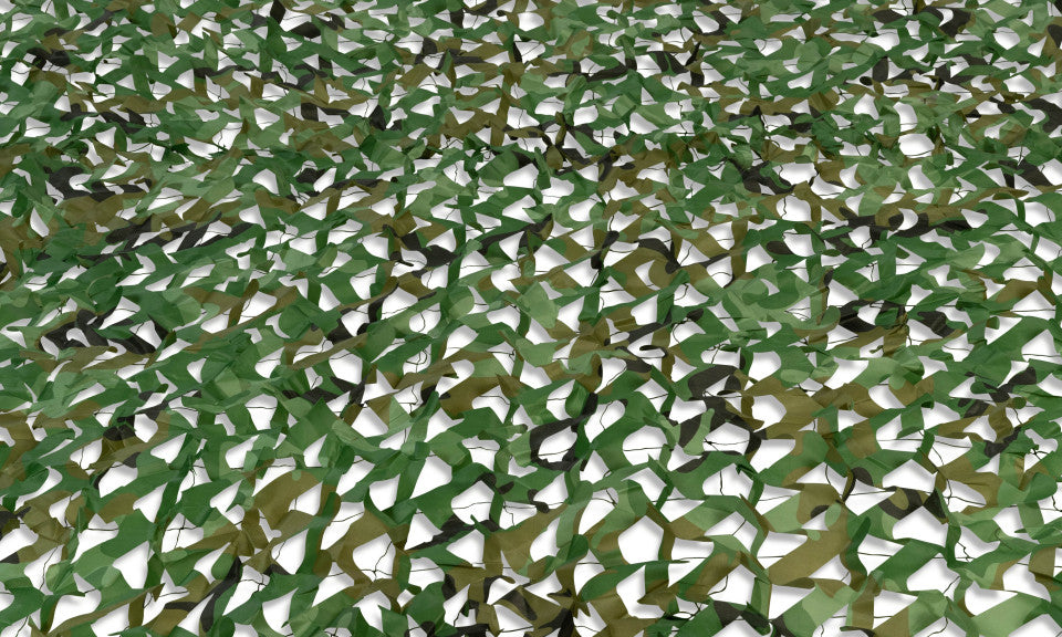 Ombrière rectangulaire camouflage 3x3m