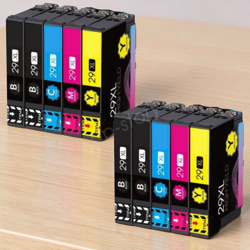 Pack de Cartouches 29 XL Compatibles pour Imprimante EPSON 29 XL