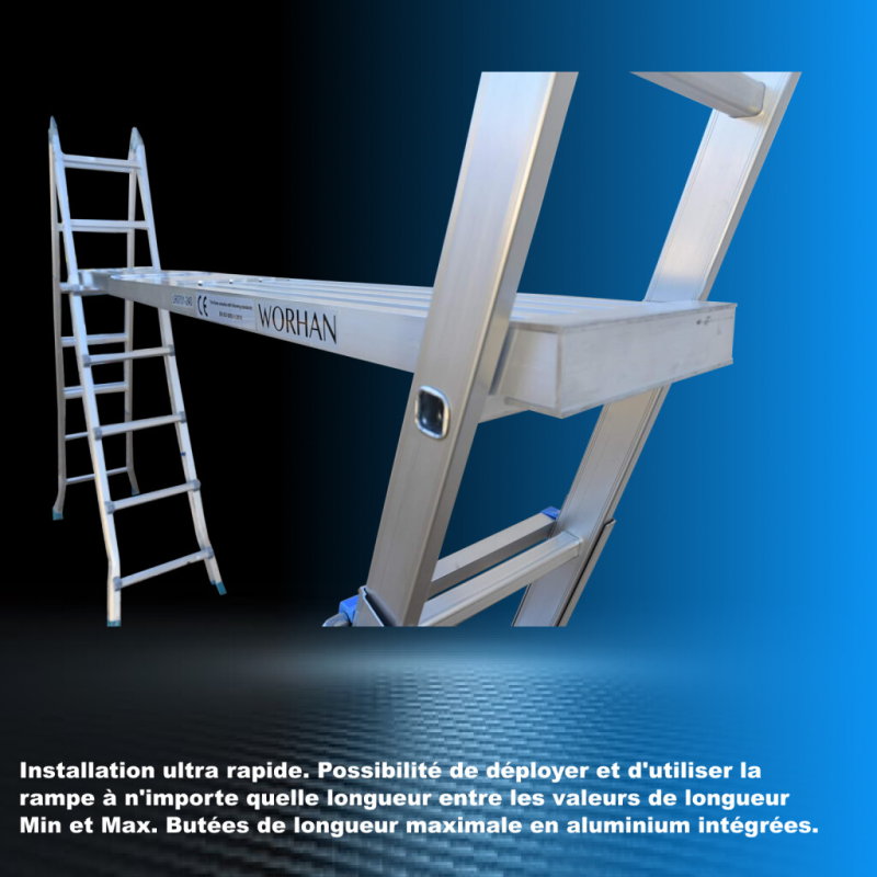 Plateforme Extensible de Travail 300cm