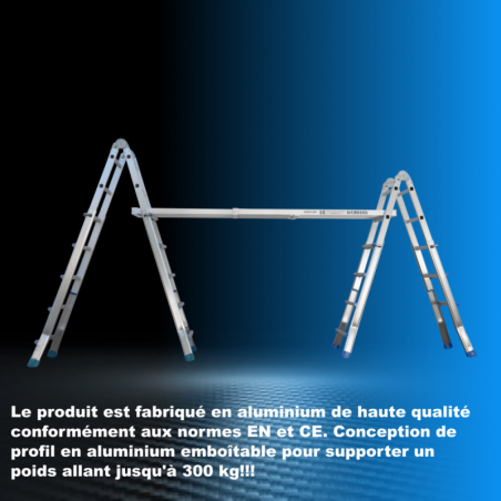 Plateforme Extensible de Travail 300cm