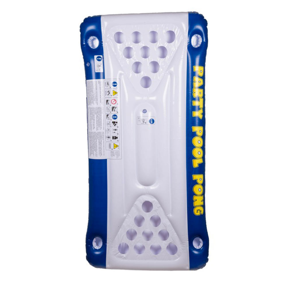 Matelas Gonflable de Beer Pong avec Accessoires pour Piscine
