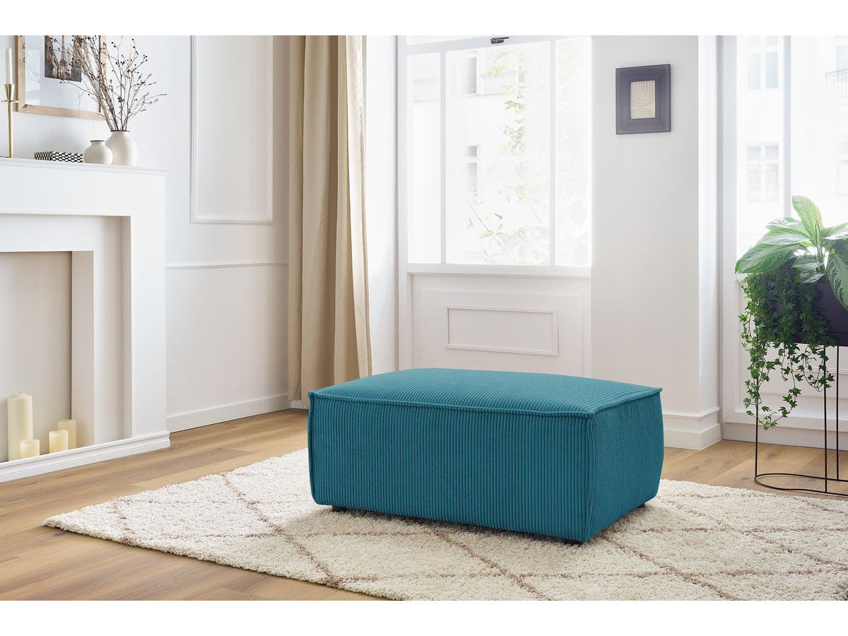 Pouf NIHAD velours côtelé