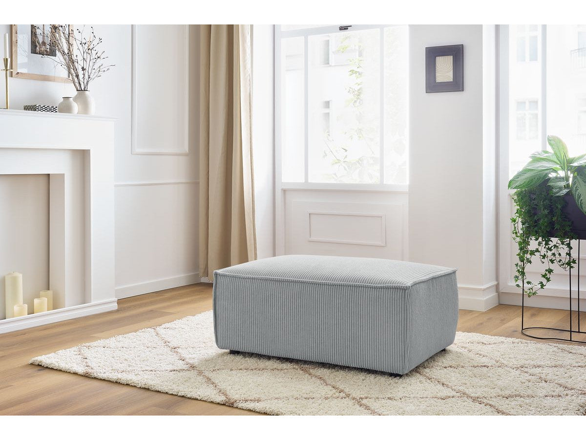 Pouf NIHAD velours côtelé