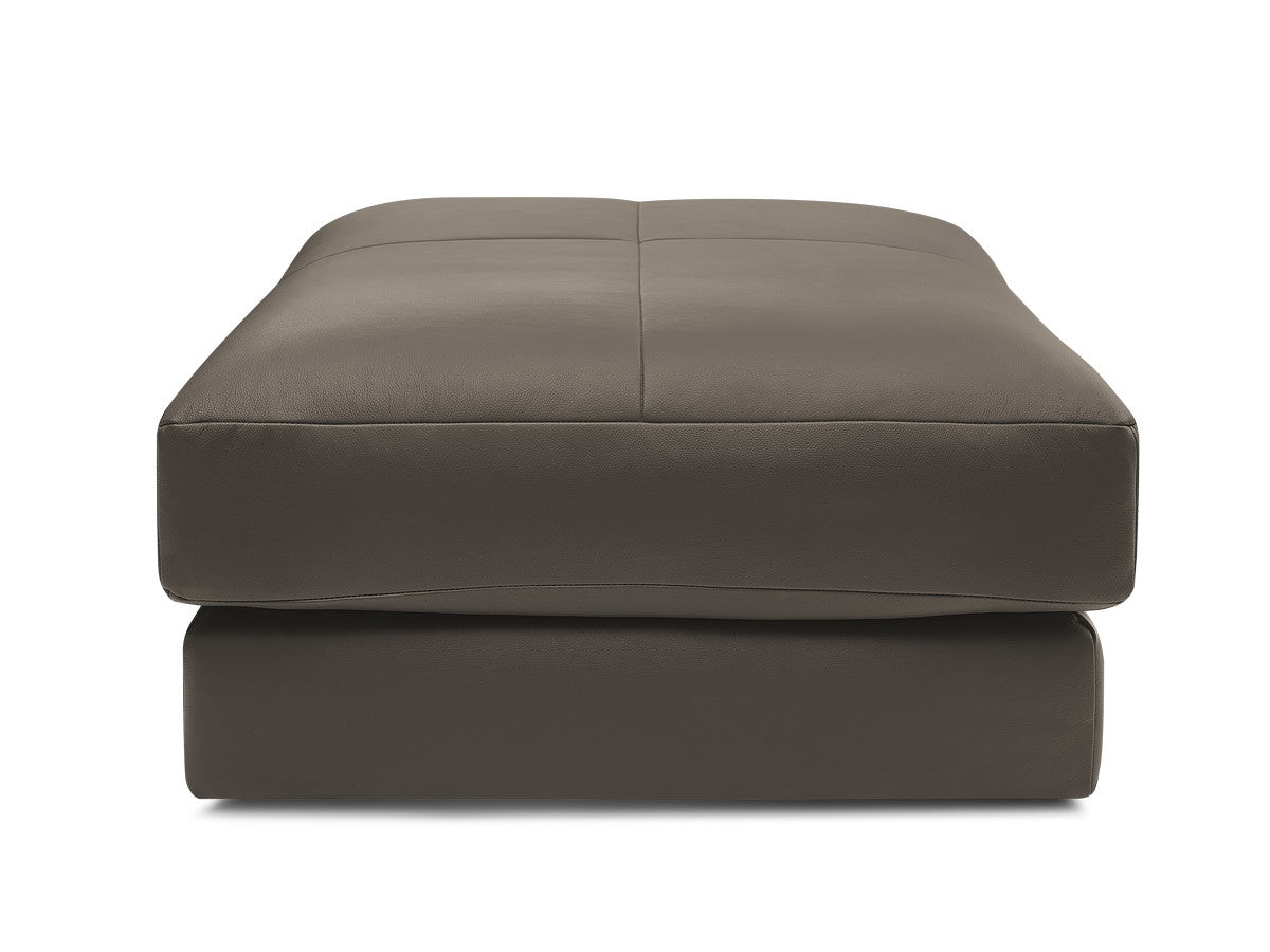 Pouf LEONARD cuir de vache