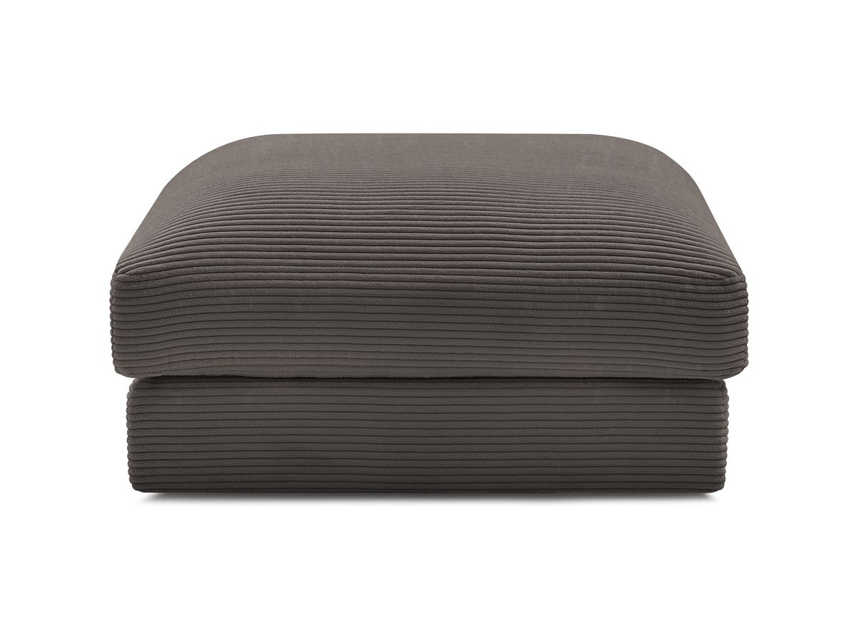 Pouf LEONARD velours côtelé