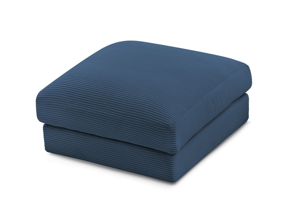 Pouf LEONARD velours côtelé