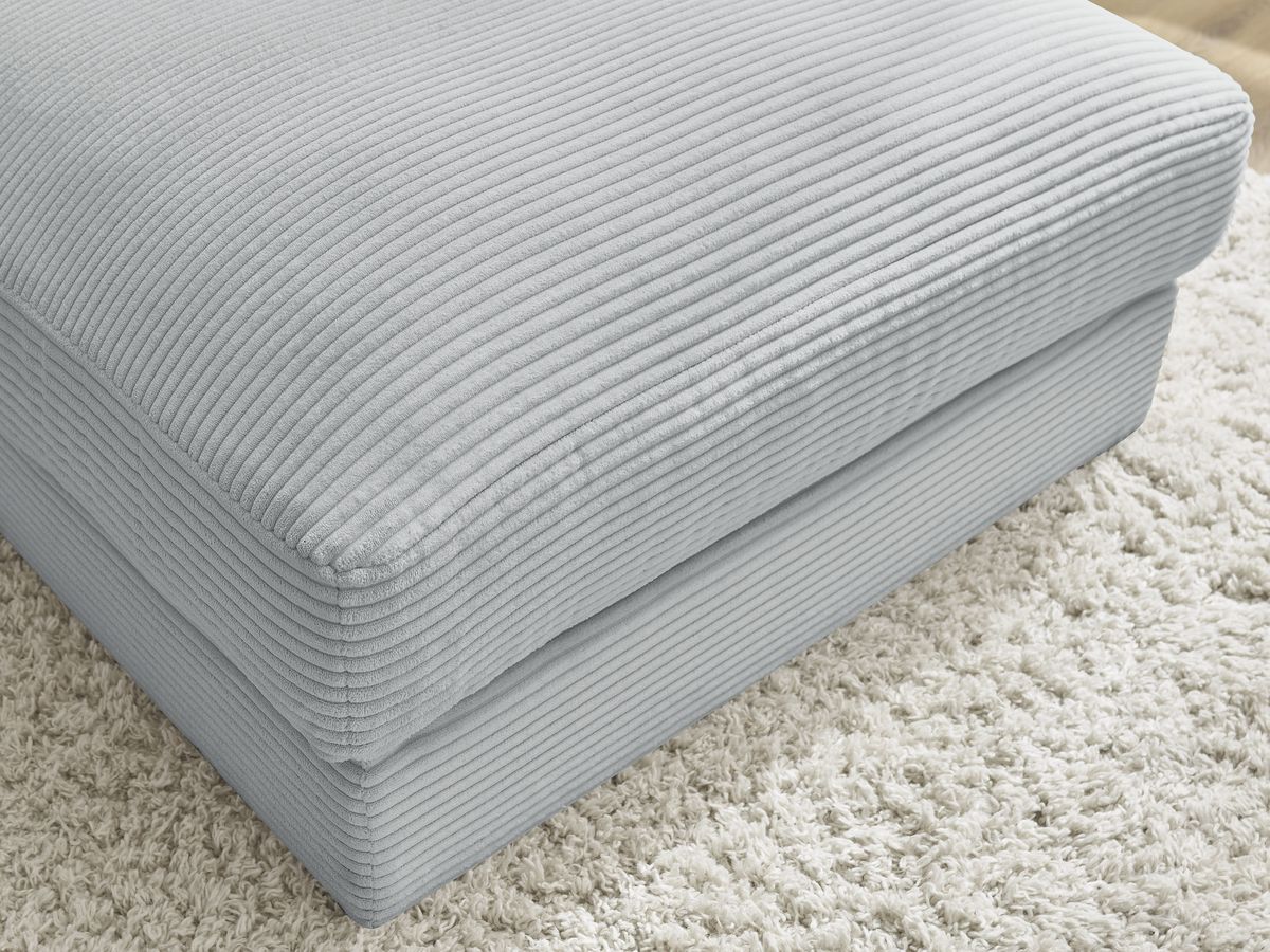 Pouf LEONARD velours côtelé
