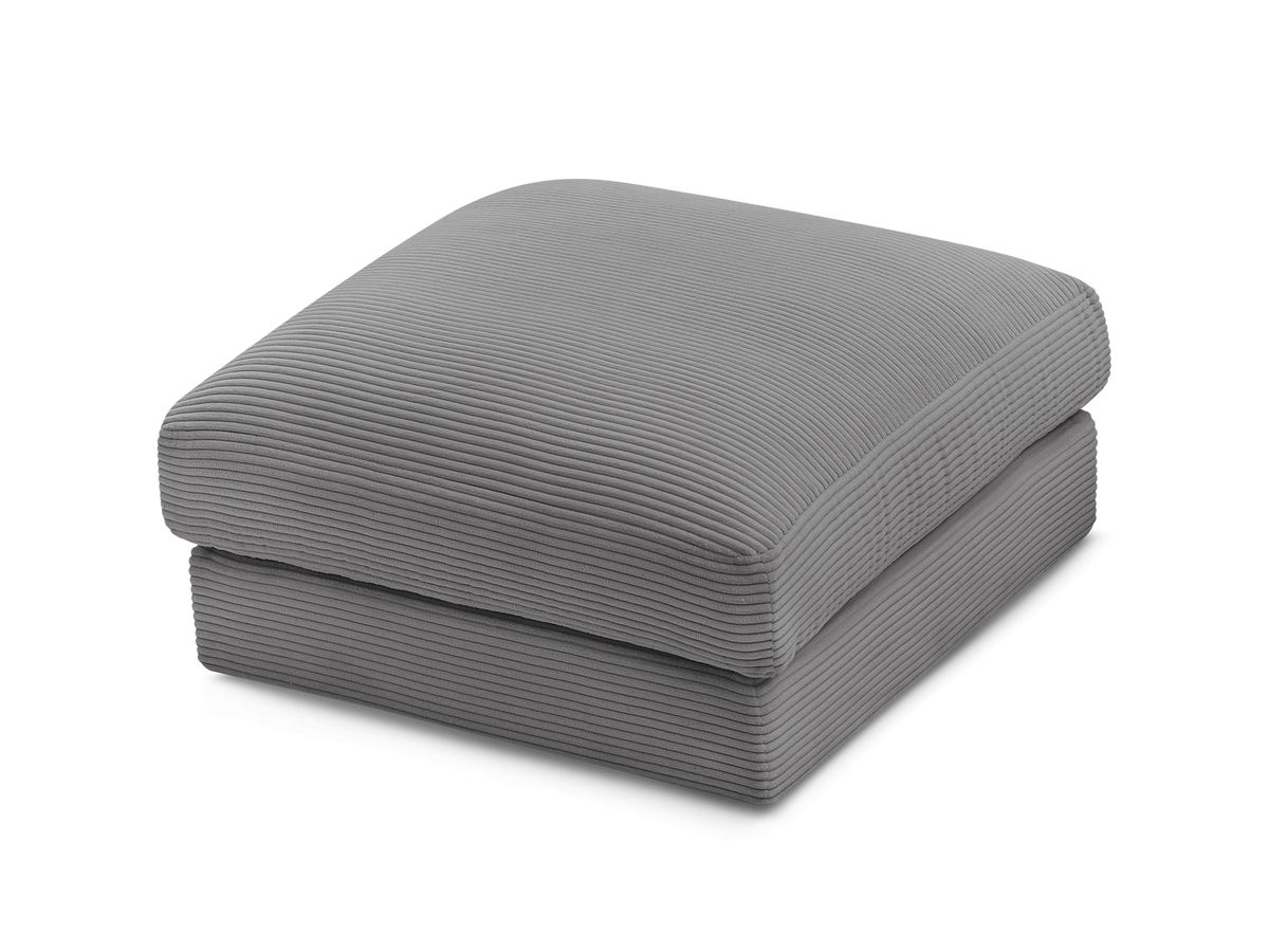 Pouf LEONARD velours côtelé