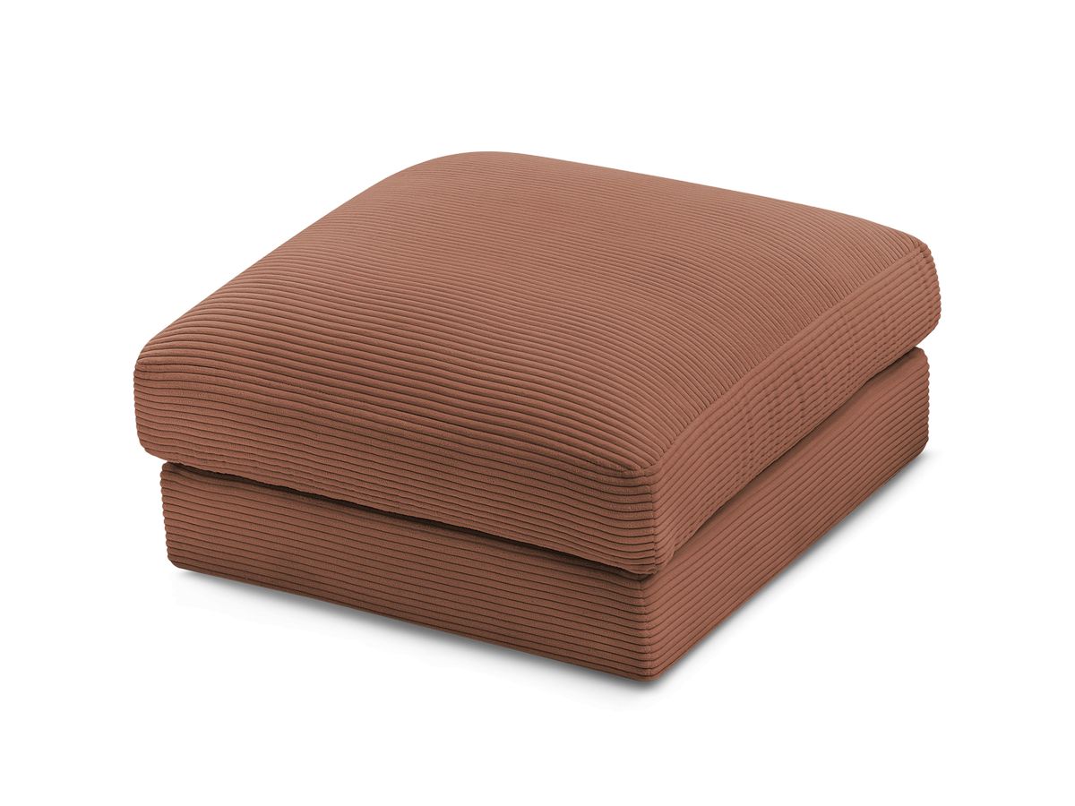 Pouf LEONARD velours côtelé