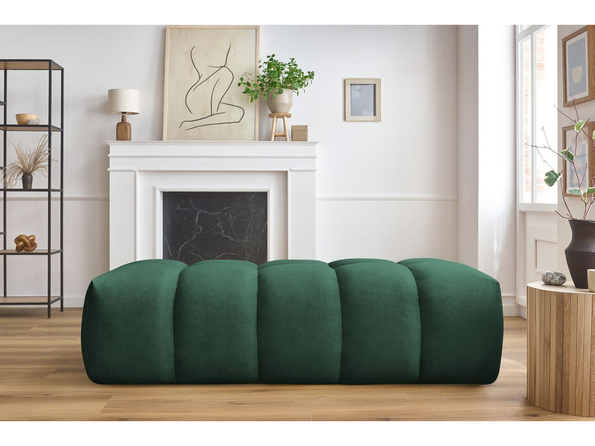 Pouf MONT-BLANC velours