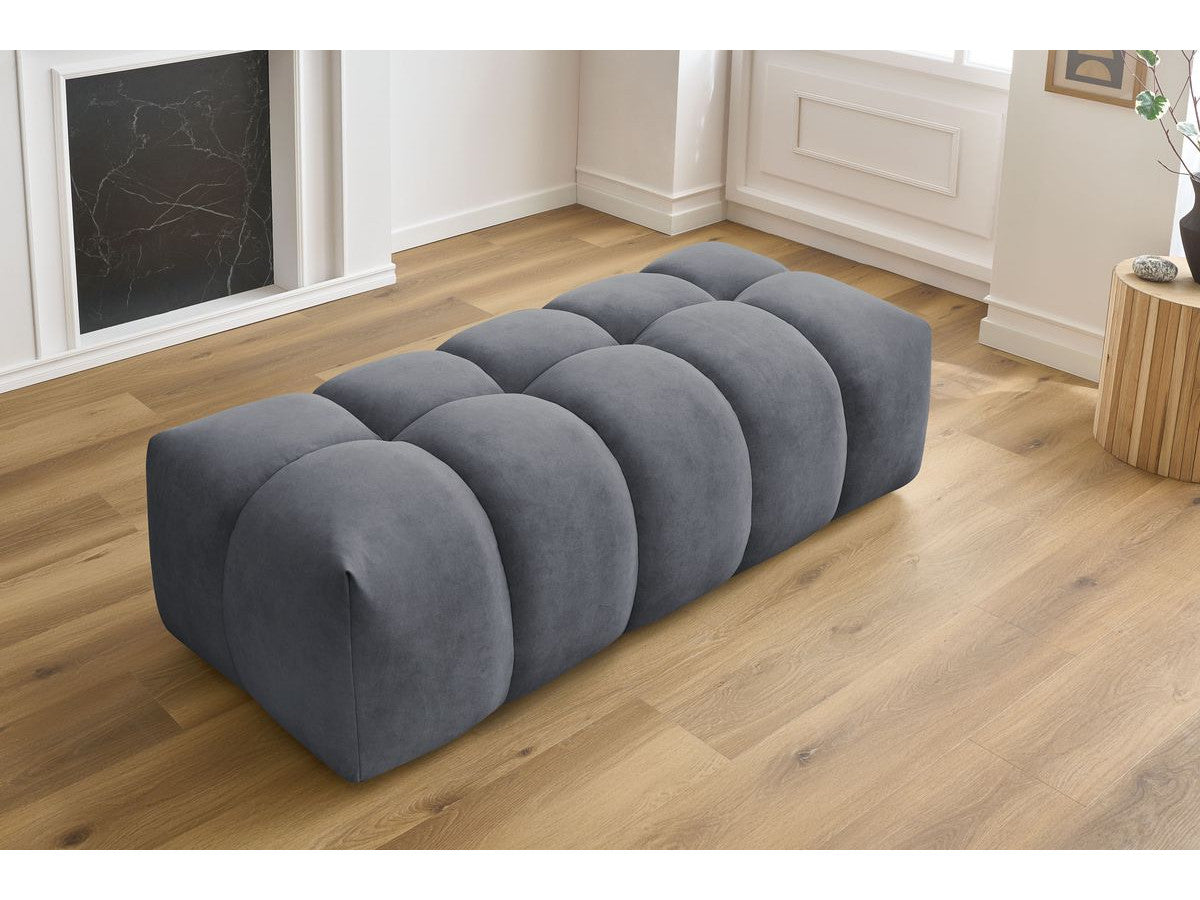 Pouf MONT-BLANC velours