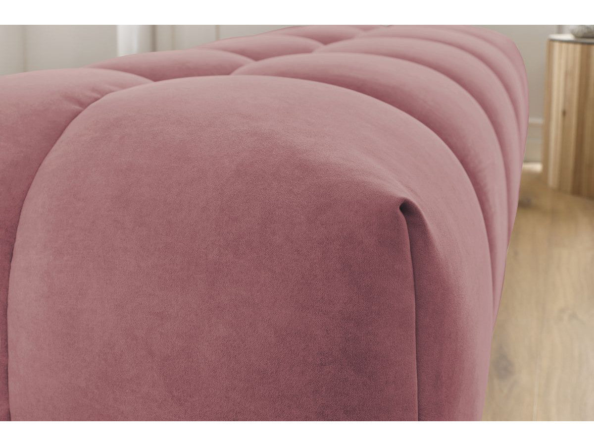 Pouf MONT-BLANC velours
