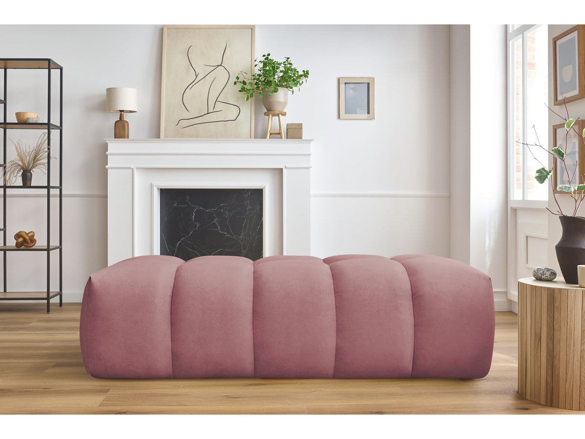 Pouf MONT-BLANC velours
