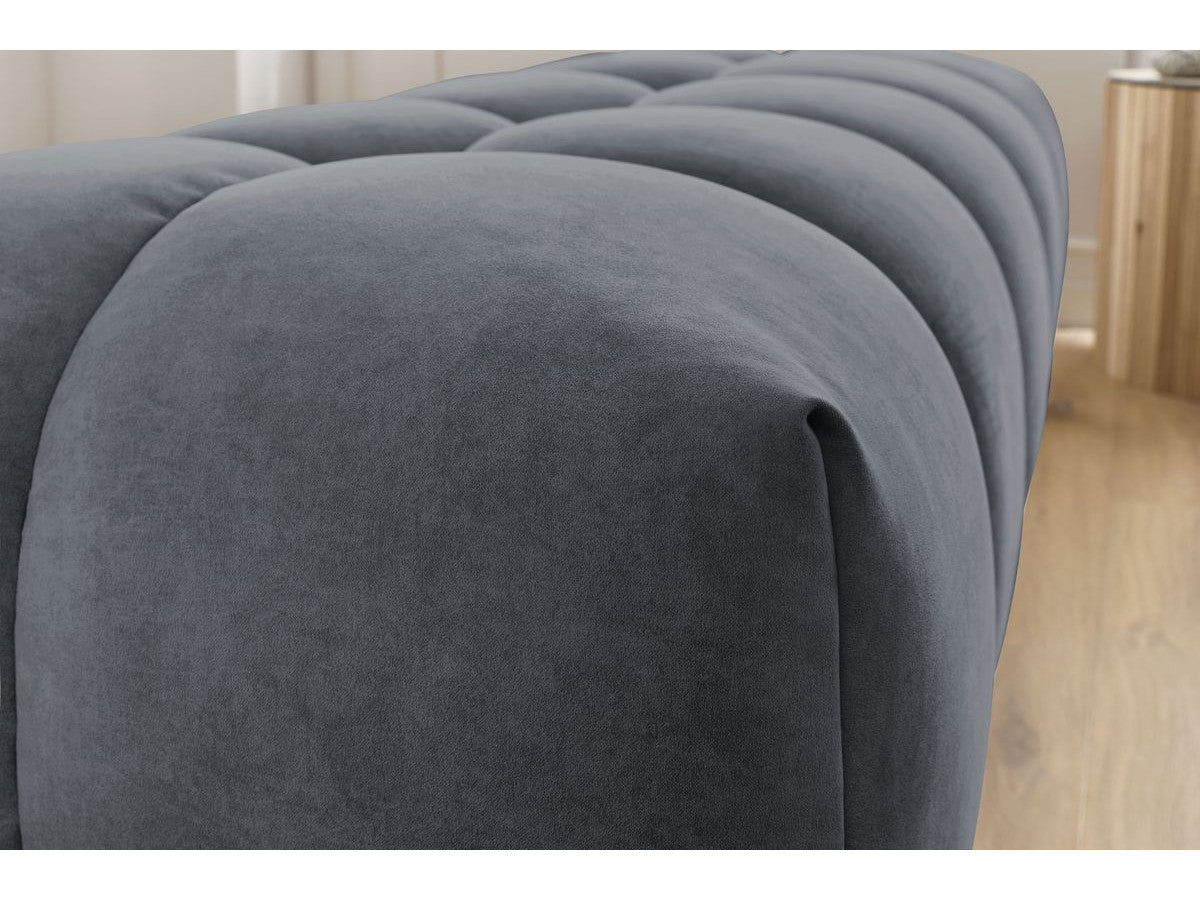 Pouf MONT-BLANC velours