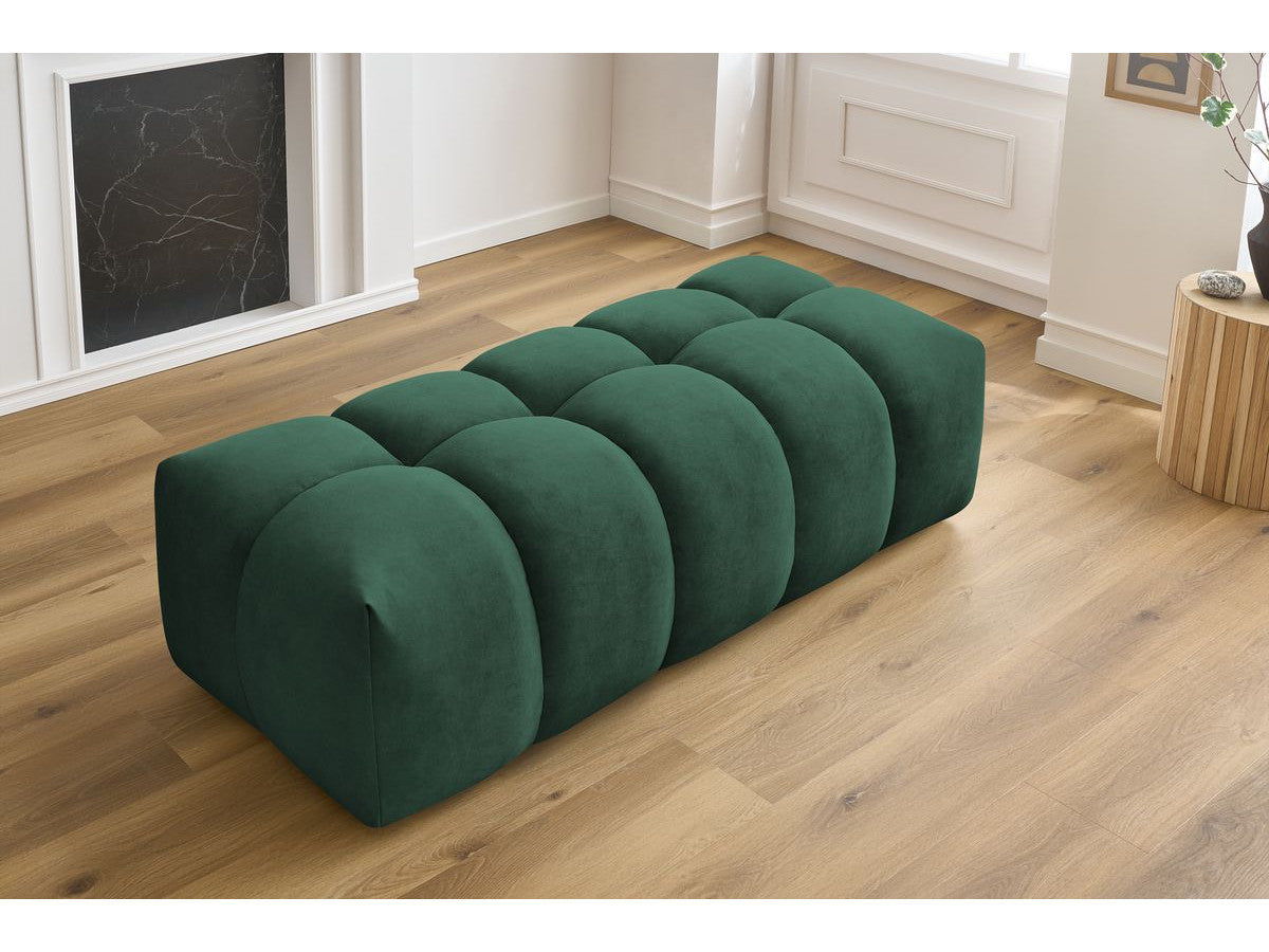 Pouf MONT-BLANC velours