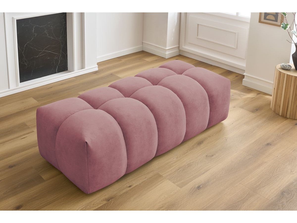 Pouf MONT-BLANC velours
