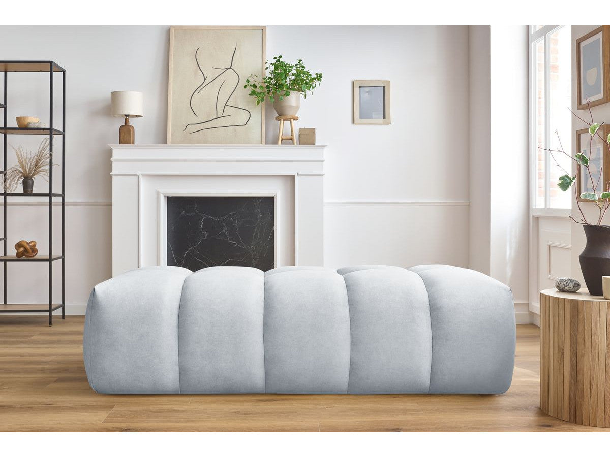Pouf MONT-BLANC velours