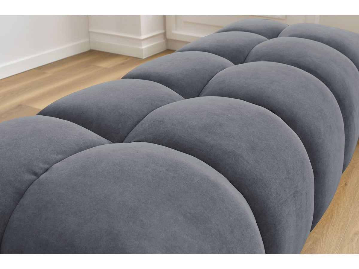 Pouf MONT-BLANC velours