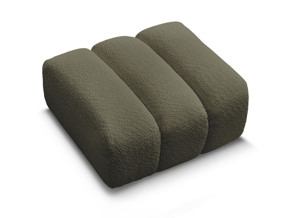 Pouf TALIA tissu bouclette