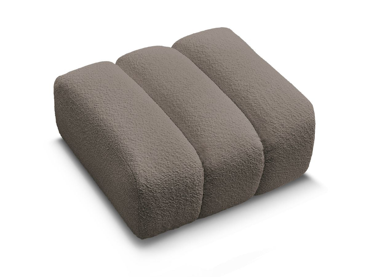 Pouf TALIA tissu bouclette