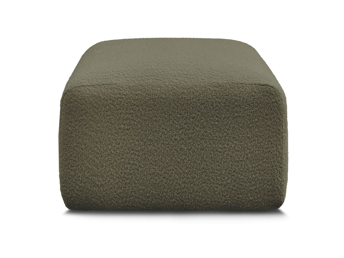 Pouf TINA tissu bouclette